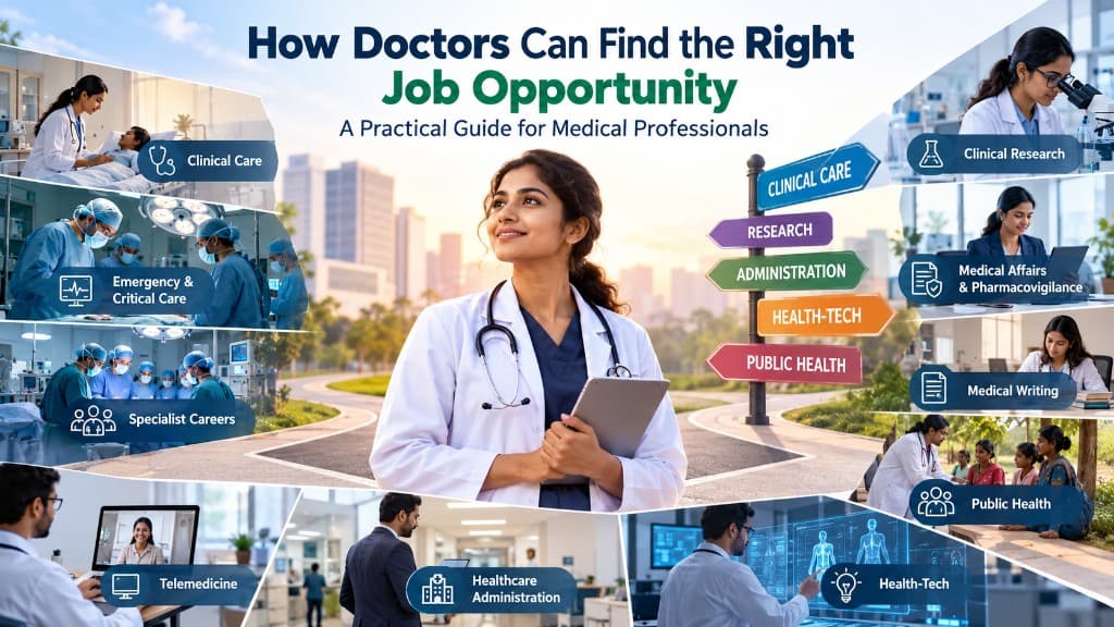 How Doctors Can Find the Right Job Opportunity in India